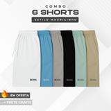 Cores do Kit: Branco | Azul | Cinza | Preto | Verde | Caqui