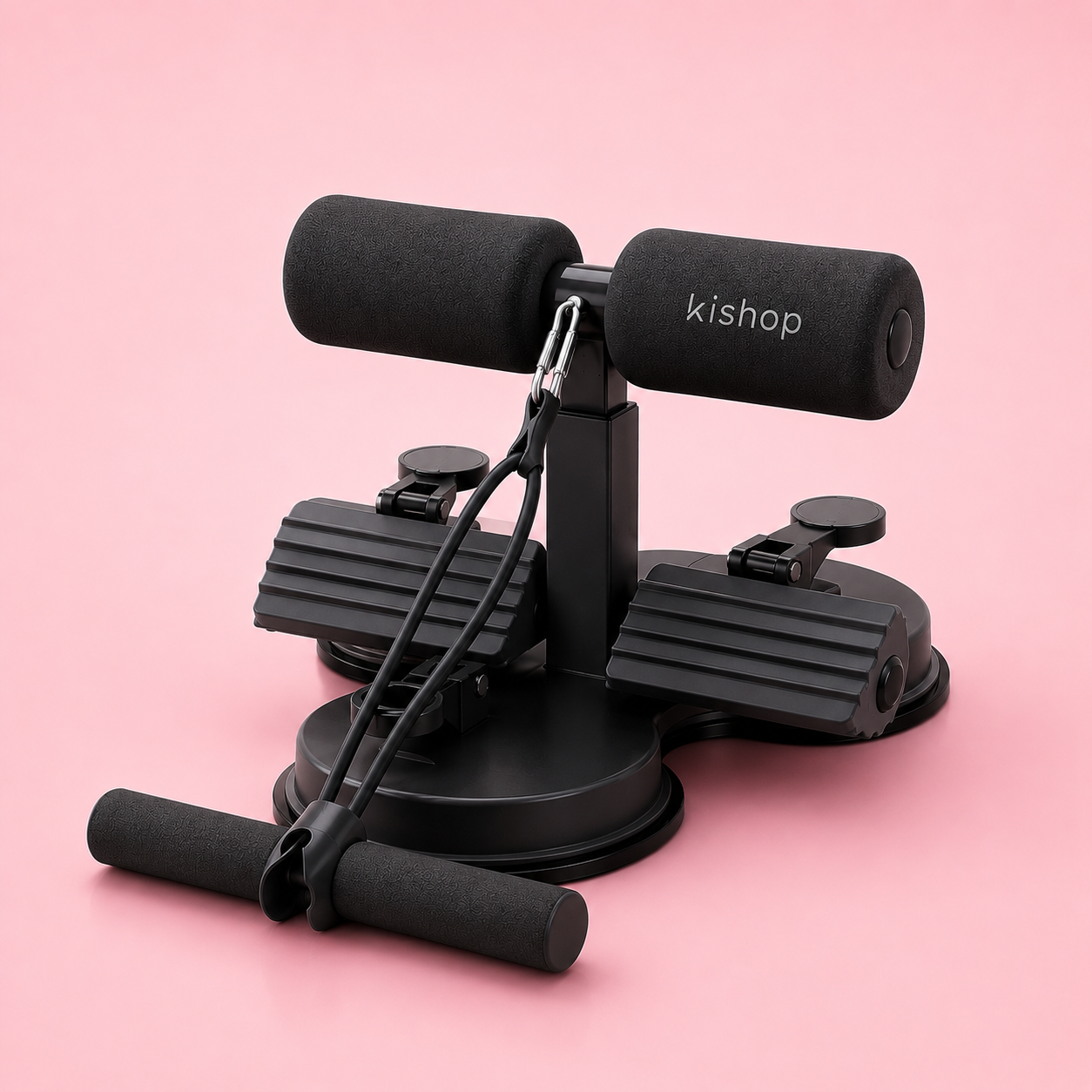 (ÚLTIMAS UNIDADES) Aparelho Abdominal Multifuncional 4 em 1 + Smartwatch Fitness GRÁTIS