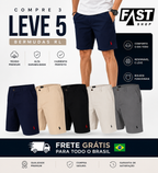 Bermudas Masculina em Sarja RL - Queima Estoque (Compre 3 e Leve 5)