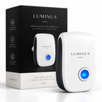 Repelente Eletrônico Ultrassônico Luminus™ Bivolt – Para Insetos e Roedores + Adaptador de Tomada GRÁTIS