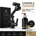 Torneira Articulada 360° Multifuncional Premium com Bico Giratório + Sabonete Líquido de Brinde
