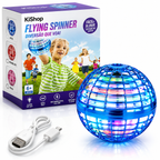 Bola Voadora Flying Spinner 360° com LED – Brinquedo Interativo Recarregável
