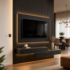 Painel Ripado Premium Luminus™ Colável – Transforme Sua Parede Sem Reforma