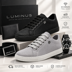 Kit Masculino Luminus 4 em 1 – Tênis + Relógio + Carteira + Cinto