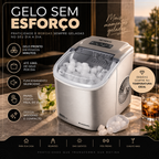 Máquina de Gelo Luminus IcePro™ – Gelo Fresco em Minutos - Bivolt