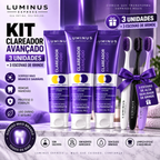 Luminus Purple – Clareamento e Cuidado Diário + Escova Plus de Brinde