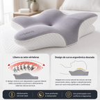 Travesseiro Ergonômico Luminus™ Deep Sleep – Suporte Cervical com Espuma Viscoelástica