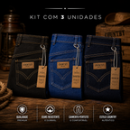 Kit 3 Calças Jeans Country Premium – Estilo, Conforto e Resistência