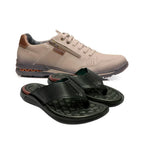 Kit Pegada Sapatênis Ortopédico + Chinelo Massageador [Envio Nacional] - Queima Estoque 🔥
